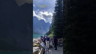 Moraine Lake Banff National Park Alberta Canada 4K Aug 2024 [upl. by Cirtemed]