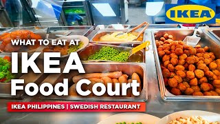 Food Tour of IKEA RESTAURANT Philippines  Budget Eats at the LARGEST Ikea in the World [upl. by Child591]