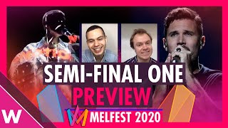 Melodifestivalen 2020 SemiFinal 1 Preview Felix Sandman or Robin Bengtsson to win [upl. by Alram994]