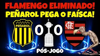 REACT  PÓSJOGO  PEÑAROL 0X0 FLAMENGO  LIBERTADORES 2024  AO VIVO [upl. by Ekusoyr229]