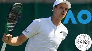 23 Hubert Hurkacz vs Daniil Medvedev 46 75 36 62 67 Ćwierćfinał Australian Open [upl. by Trawets]