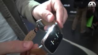 ASUS ZenWatch  HandsOn zur Android WearSmartwatch  androidnextde [upl. by Hughmanick]