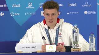 quotChina deserve clean sweep of diving goldsquot Britains Noah Williams｜10m platform｜Paris 2024｜Olympics [upl. by Harte859]