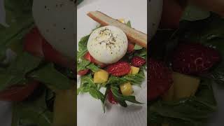 Burrata salad with balsamic dressing [upl. by Anyat]