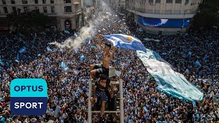 The most INCREDIBLE reactions around the world of Argentina winning World Cup in Qatar [upl. by Hakan260]