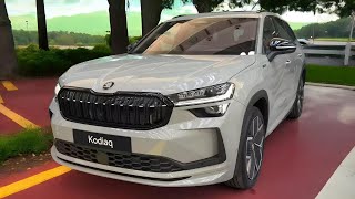 Skoda Kodiaq Sportline 2025 detail view  Leading Elegance and Performance [upl. by Sergius]