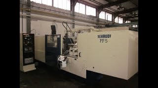 SCHAUDT PF5N2000 CNC Cylindrical Grinding Machine [upl. by Esilehs]