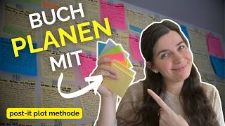 Buch plotten mit PostIts  Super simple Methode zur OutlineOrganisation [upl. by Seppala820]