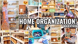 HOME ORGANIZATION IDEAS😍 CLEAN amp ORGANIZE WITH ME  DECLUTTERING AND ORGANIZING MOTIVATION 2023 [upl. by Anelrihs]