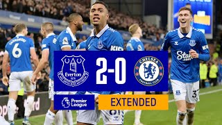 EXTENDED PREMIER LEAGUE HIGHLIGHTS EVERTON 20 CHELSEA [upl. by Suzzy473]