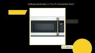 Café™ 17 Cu Ft Convection OvertheRange Microwave Oven [upl. by Shaddock]