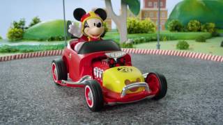 Mickey Transforming Roadster Racer RC from Jada Toys [upl. by Ellinger]