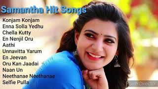 Samantha Hit Songs  Samantha Tamil Hits  Samantha Songs Tamil  Samantha Tamil Jukebox [upl. by Samot56]