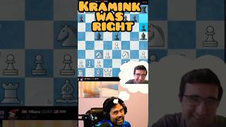 Wait a sec Kraminik was right  ChessCom issue chess hikarukraminikgmhikaru ragenakamura [upl. by Iman]