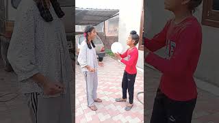 Armaan ne Varun ka balloon fod diya 😱shorts video subscribe [upl. by Aerbas449]