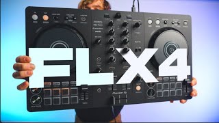 Pioneer DJ controller DDJ FLX4 unboxing By Team VS audio solutions DJMACK Vikash Nagar Dehradun UK [upl. by Niran]