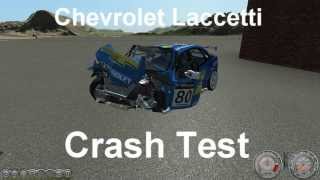 Rigs of Rods  Chevrolet Lacetti Crash test [upl. by Chilt631]