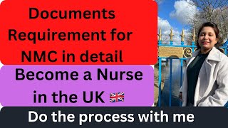 Nmc Registration and Document Requirement made easyNmc Registration process simplifiedSaimaUkNurse [upl. by Nnylrefinnej]