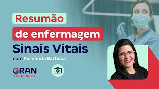 Resumão de Enfermagem Sinais Vitais [upl. by Nolra]