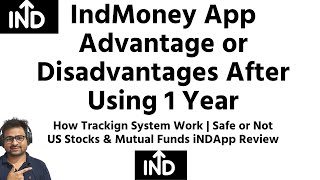 Indmoney App Advantages and Disadvantages  IndMoney App Safe or Not  IndMoney Real Review [upl. by Eirrej402]