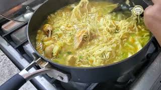 sabrosa Sopa de pollo con fideos y vegetales  😋🍗🍜🧅🥕🍋 Cocina Tutuli [upl. by Aroved]