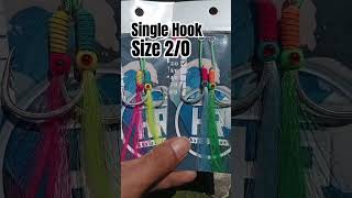 Single Hook Size 20 GID music rap fishing mancing diy [upl. by Zenger]