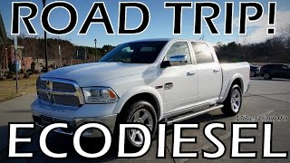 👉 ROAD TRIP  2015 RAM 1500 ECODIESEL LARAMIE LONGHORN TRUCK [upl. by Aicilaf]