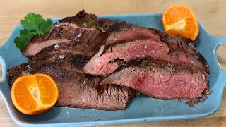 Killer Flank Steak Recipe for Grilling QUICK amp EASY Marinade [upl. by Jen]