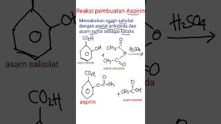 Reaksi pembuatan Aspirinshorts kimiaaspirin benzena [upl. by West740]