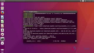 How To Install AnyDesk on Ubuntu 1604 [upl. by Conrade]