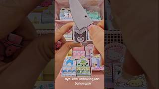 Blind box mini Unboxing Blindbox miniature lucu blindbag diy miniature [upl. by Dolores515]