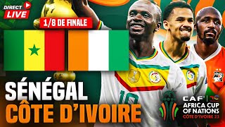 🔴🇸🇳🇨🇮 SENEGAL  COTE DIVOIRE  🏆18 EME FINALE can 2024  Le match au sommet [upl. by Ical]