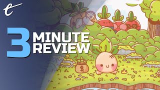 Turnip Boy Commits Tax Evasion  Review in 3 Minutes [upl. by Aw795]