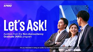 Let’s Ask Auditors from the NonAccountancy Graduate Programme NAG [upl. by Limak]