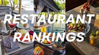 Ranking all the restaurants at the Royalton Riviera Cancun All the food I ate during my vacation [upl. by Everick]