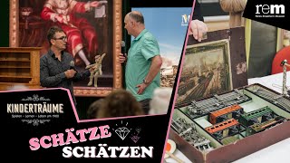 Schätze schätzen  Altes Spielzeug  Kurioses amp Seltenes  Ausstellung Kinderträume remMannheim [upl. by Dranyar150]