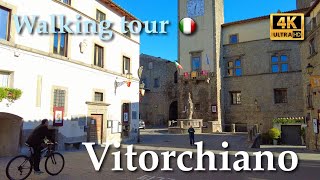 Vitorchiano Lazio Italy【Walking Tour】History in Subtitles  4K [upl. by Lemej]