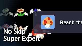 NoSkip Super Expert Endless Episode 46 from Mario Maker 2 [upl. by Fendig102]