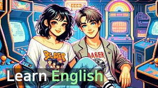 Arcade Games  Learn English Conversation  Learn English with Story [upl. by Adnirod]