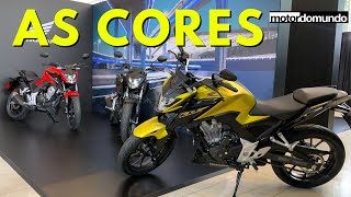 CORES DA HONDA CB TWISTER 300 2023 [upl. by Rodolfo497]