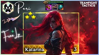 YENİ METADA ⭐⭐⭐KATARİNA İLE DOMİNASYON amp PERİ EKLENTİSİ  SET 12  OVERRATED TFT [upl. by Eilama441]