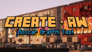 Create Mod amp Armourer’s Workshop  Boxcar Graffiti Test [upl. by Mutua798]