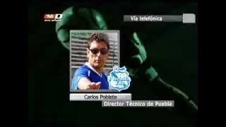 Carlos Poblete nuevo DT del Puebla en entrevista para TVC Deportes Total 30102012 [upl. by Ajiat]