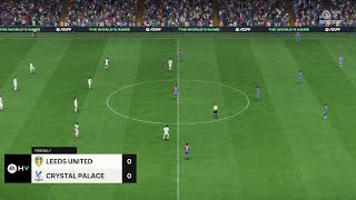 Leeds United U21 vs Crystal Palace U21 30082024 Premier League 2 Division 1 EA FC 24 [upl. by Airelav]