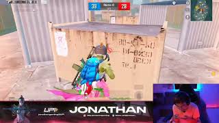 Jonathan Angry Mod On 🥶 Tdm Fight 🥵jonathan jonathantdm jonathan1v1 godlike jonathan bgmi tdm [upl. by Aivekal]