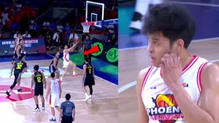 Ricci Rivero SHOCKS entire TNT players w filthy 200 IQ Hesitation Move [upl. by Michaela448]