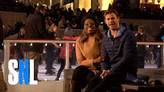 SNL Host Chris Hemsworth Tells Leslie Jones About Australias Santa [upl. by Craner]