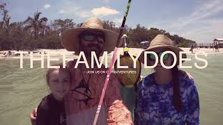 TheFamilyDoes Shark Teeth and Fossil Hunting on Caspersen Beach Florida [upl. by Hillie]