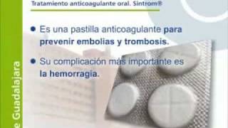 Tratamiento anticoagulante oral Sintrom [upl. by Anpas]