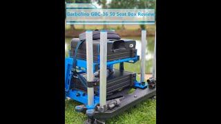 Garbolino GBC 36 50 Seat Box Review [upl. by Otnas]